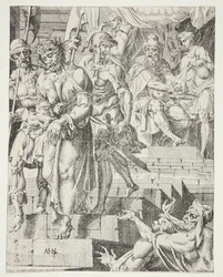 Pilate se lavant les mains