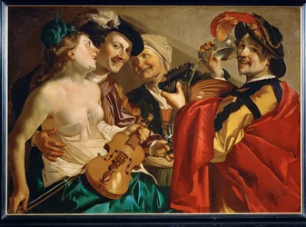 Concert (peinture sur toile)