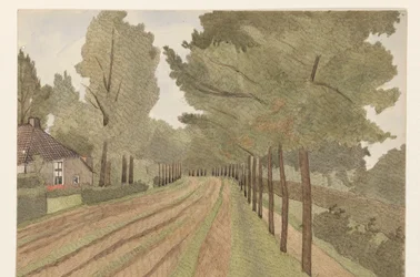 Le chemin du foin près d