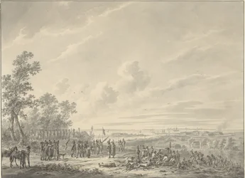 La Schelde fortifiée par les troupes françaises