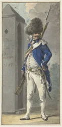 Uniforme de la Société de Tir de Rotterdam de Palmboom