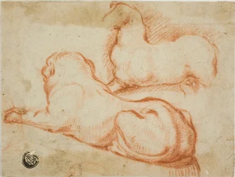 Esquisse de cheval et de chien