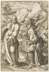 Christ tenté par le diable