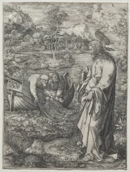 Jésus appelant Saint Pierre et Saint André