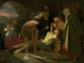 La mise au tombeau du Christ