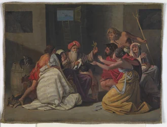 Esquisse pour le tableau "Noé dans l