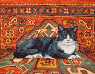 Deuxième patch de tapis-chat, 1992