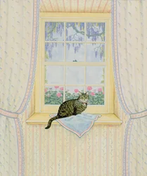 Chat de glycine