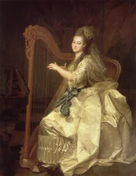Portrait de Glaphira Ivanovna Alymova 1758-1826, 1776