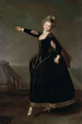 Portrait de Natalia Semenovna Borshcheva 1758-1843, 1776