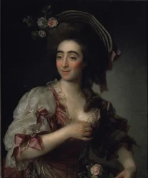 Portrait de la chanteuse d