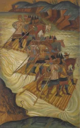 Traversée de la rivière
