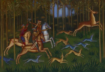 Scène de chasse