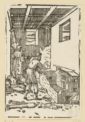 Le fondeur de statues. Extrait de l