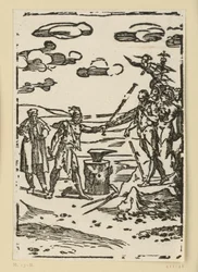 Les métaux doivent être forgés. Héphaïstos (Vulcain) apporte les métaux à l