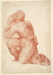 Homme agenouillé