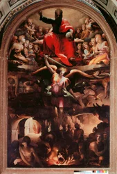 Saint Michel chassant les anges rebelles