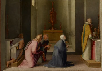 La communion miraculeuse de Sainte Catherine de Sienne