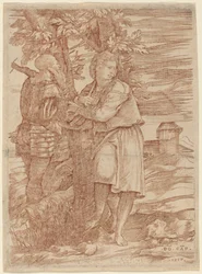 Le Berger et le Vieux Guerrier