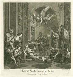 Mort de sainte Cécile (Schola Italica Picturae)