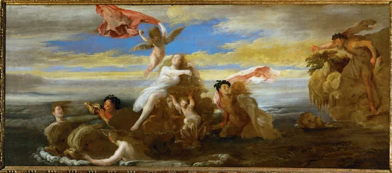 Galathea et Polyphemos (bois de peuplier)