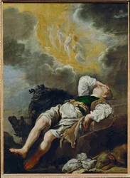 Le rêve de Jacob (bois de peuplier)