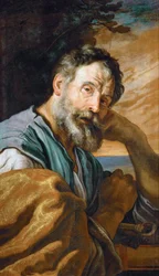 Baroque : Repentir de Saint Pierre par Domenico Fetti, vers 1613. Musée d