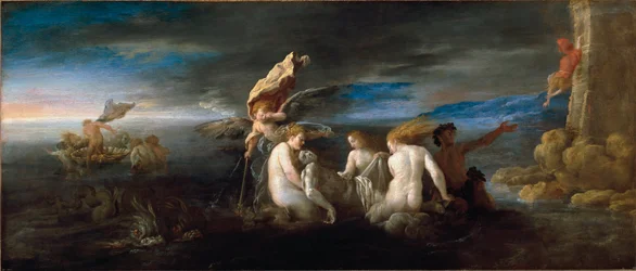 Les amants Héro et Léandre