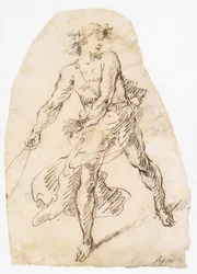 Danois : David avec la fronde