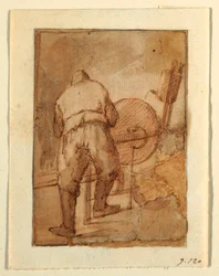Un affûteur de ciseaux