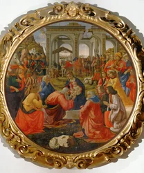 Adoration des Mages (tempera sur bois)