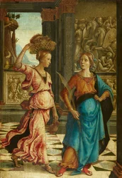 Judith avec sa servante