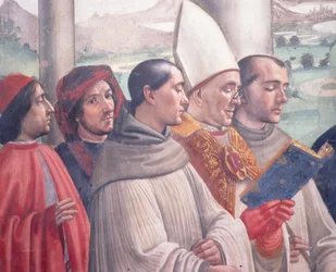 La Mort de Saint François, scène du Cycle de la vie de Saint François d