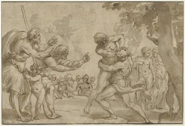 Hercule et Antée
