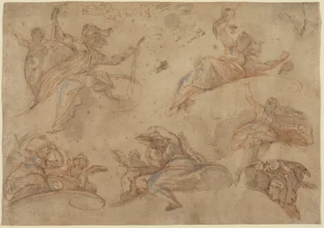 Figures allégoriques vues d