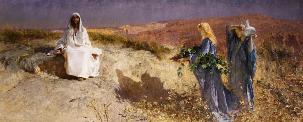 Christ dans le désert