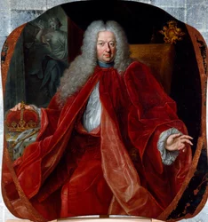 Portrait de Domenico Negrone (1672-1736), doge de la République de Gênes de 1723 à 1726