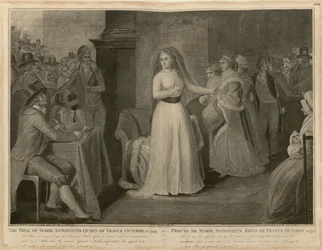 Le procès de Marie-Antoinette, reine de France, 14 octobre 1793