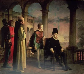 Philippe II (1527-98) déclarant sa foi