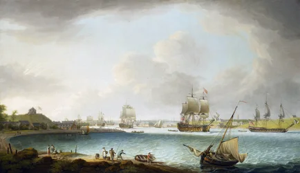Escadron de la Royal Navy britannique à Plymouth, Angleterre