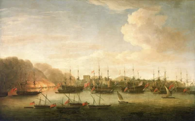 La capture de Geriah, février 1756