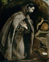 Saint François priant, vers 1596-1600