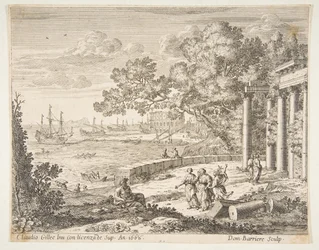 Paysage avec Mercure, 1668