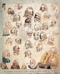 Différents airs en 30 têtes de Voltaire
