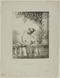 Jeune fille avec un oiseau