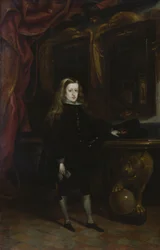 Portrait de Charles II (1661-1700) de Habsbourg à l