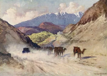 Une impression du col de Khyber