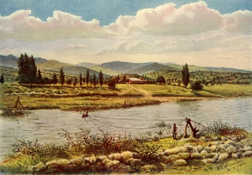Traversée de la rivière Komati