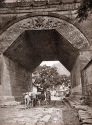 Porte en marbre de Jeju