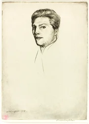 Pointe sèche numéro cinq: Portrait